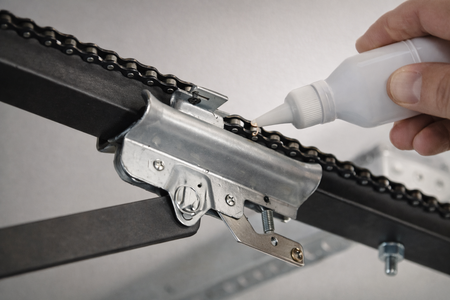 lubing chains 